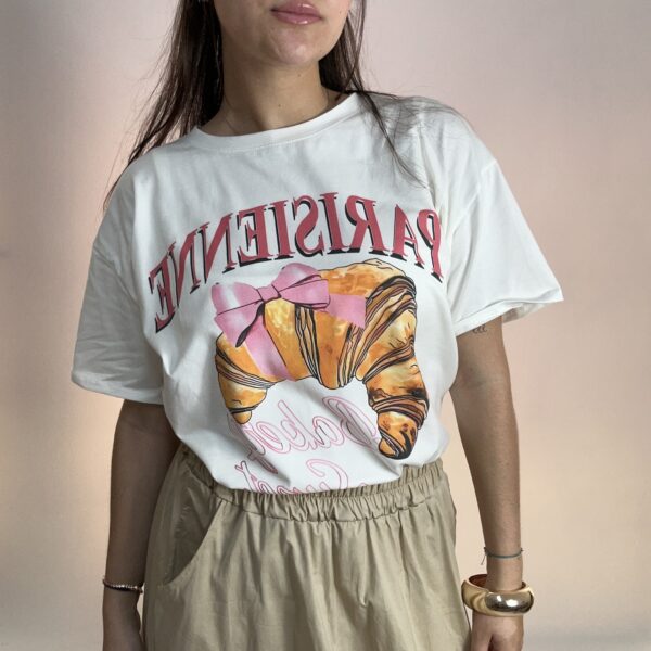 TEE SHIRT CROISSANT