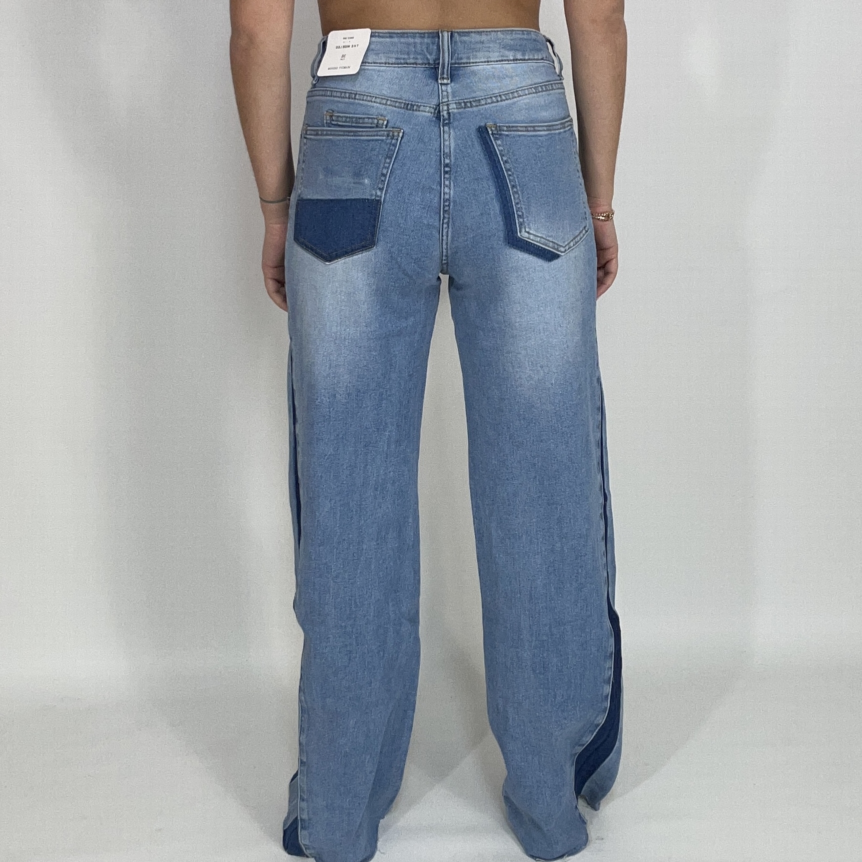 JEANS CHARMED - BLEU - 3