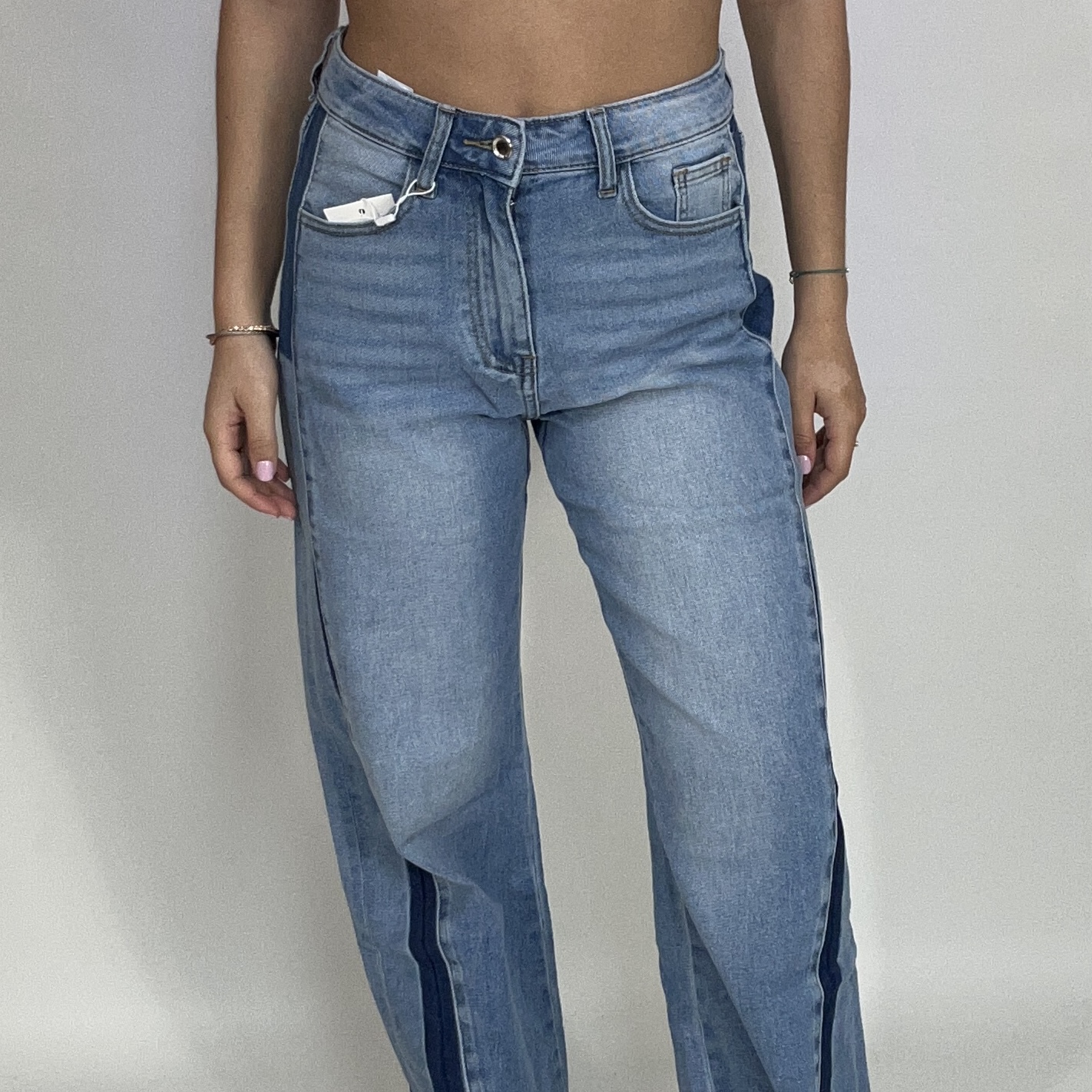 JEANS CHARMED - BLEU - 4
