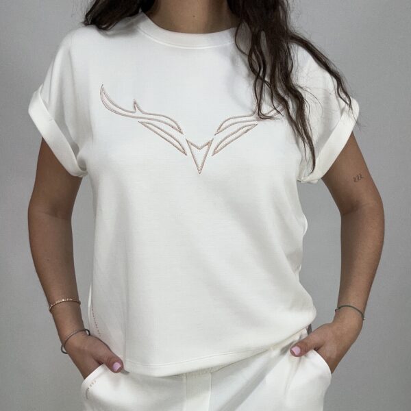 TEE SHIRT GLOIRE - BLANC - 1