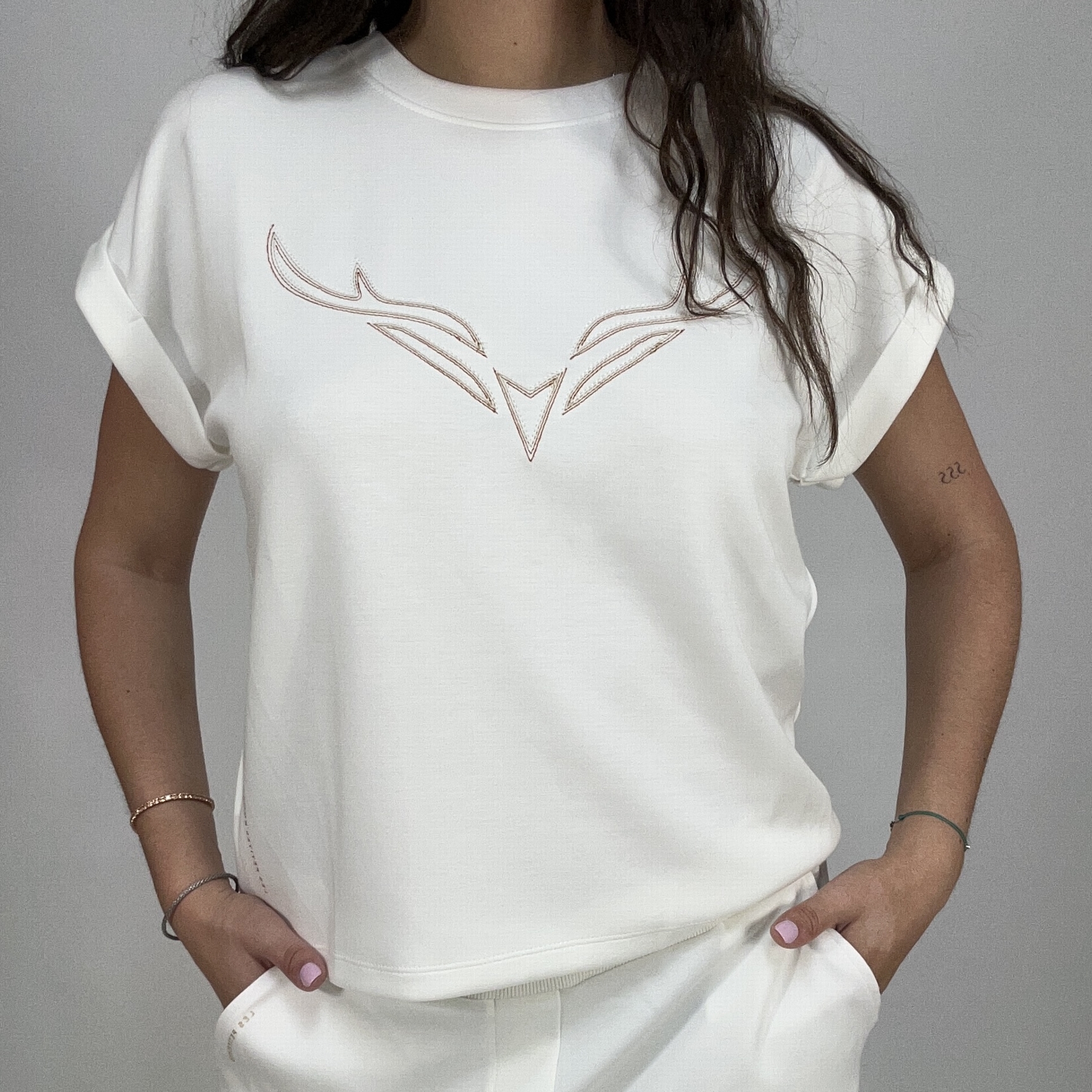 TEE SHIRT GLOIRE - BLANC - 1