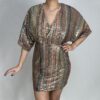 ROBE MALTE - ORANGE - 1