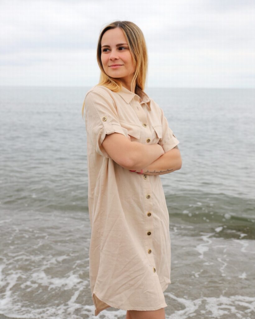 ROBE LOLANE - BEIGE - 2