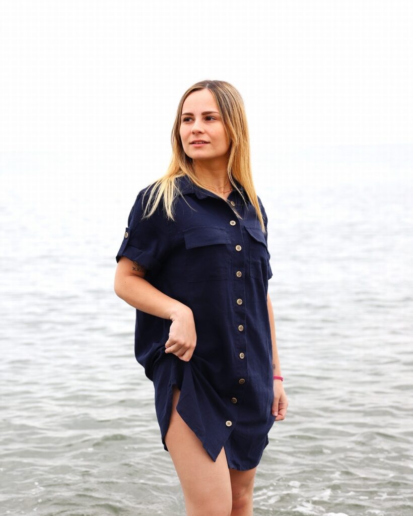 ROBE LOLANE - MARINE - 1