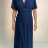 ROBE PLUMETTE - BLEU - 1
