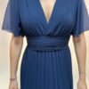 ROBE PLUMETTE - MARINE - 2