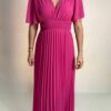 ROBE PLUMETTE - FUSHIA - 1