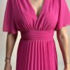ROBE PLUMETTE - FUSHIA - 2
