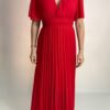 ROBE PLUMETTE - ROUGE - 1