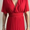 ROBE PLUMETTE - ROUGE - 2