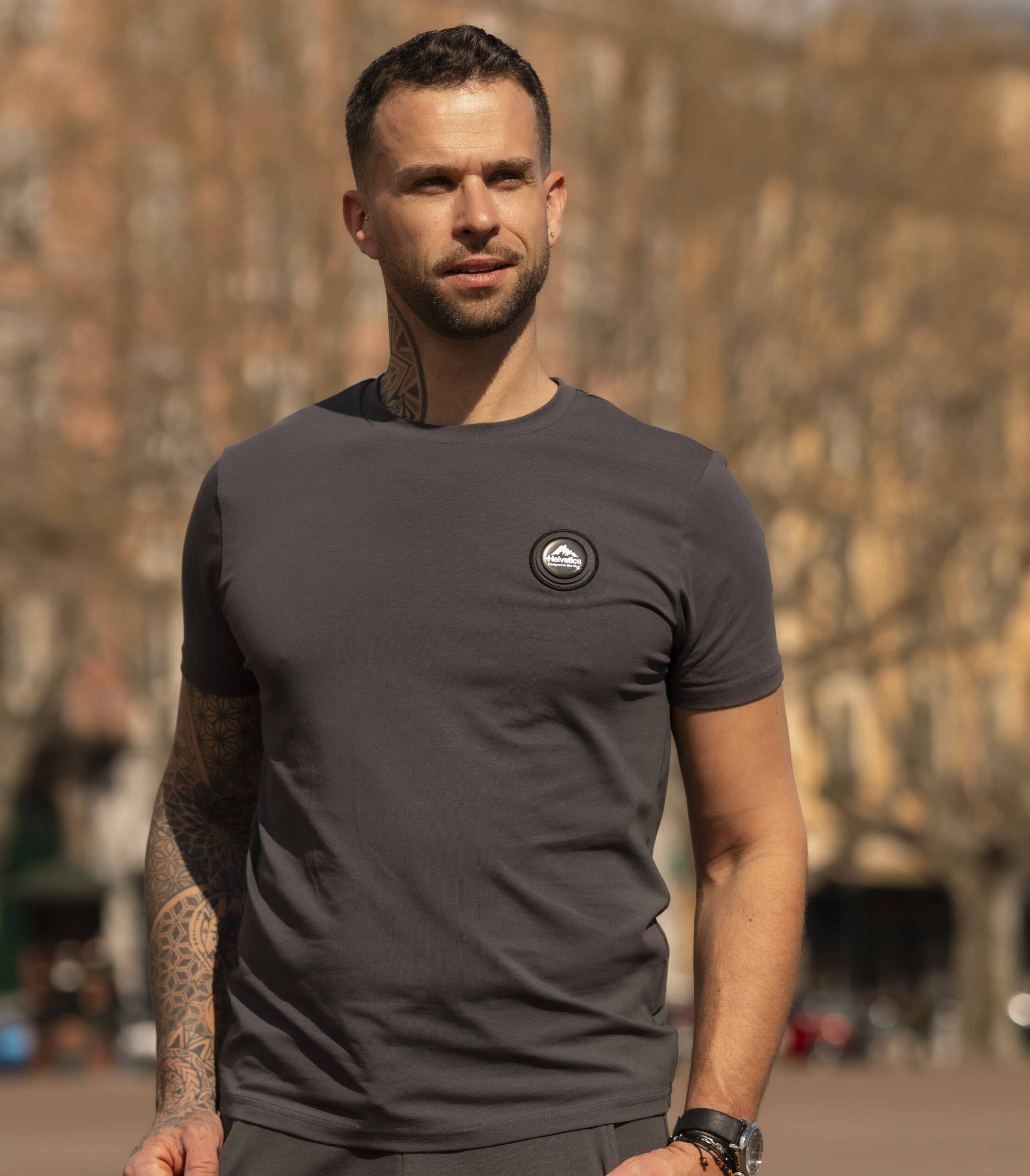 TEE SHIRT 12 AJACCIO S - DARK GREY - 1