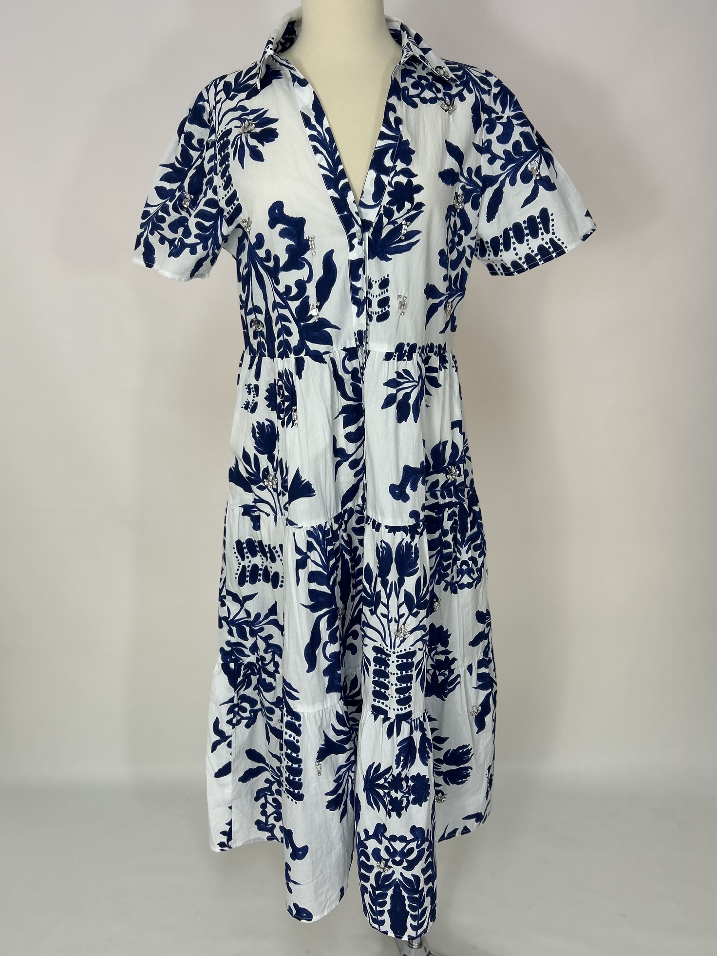 ROBE LIA - NAVY - 2
