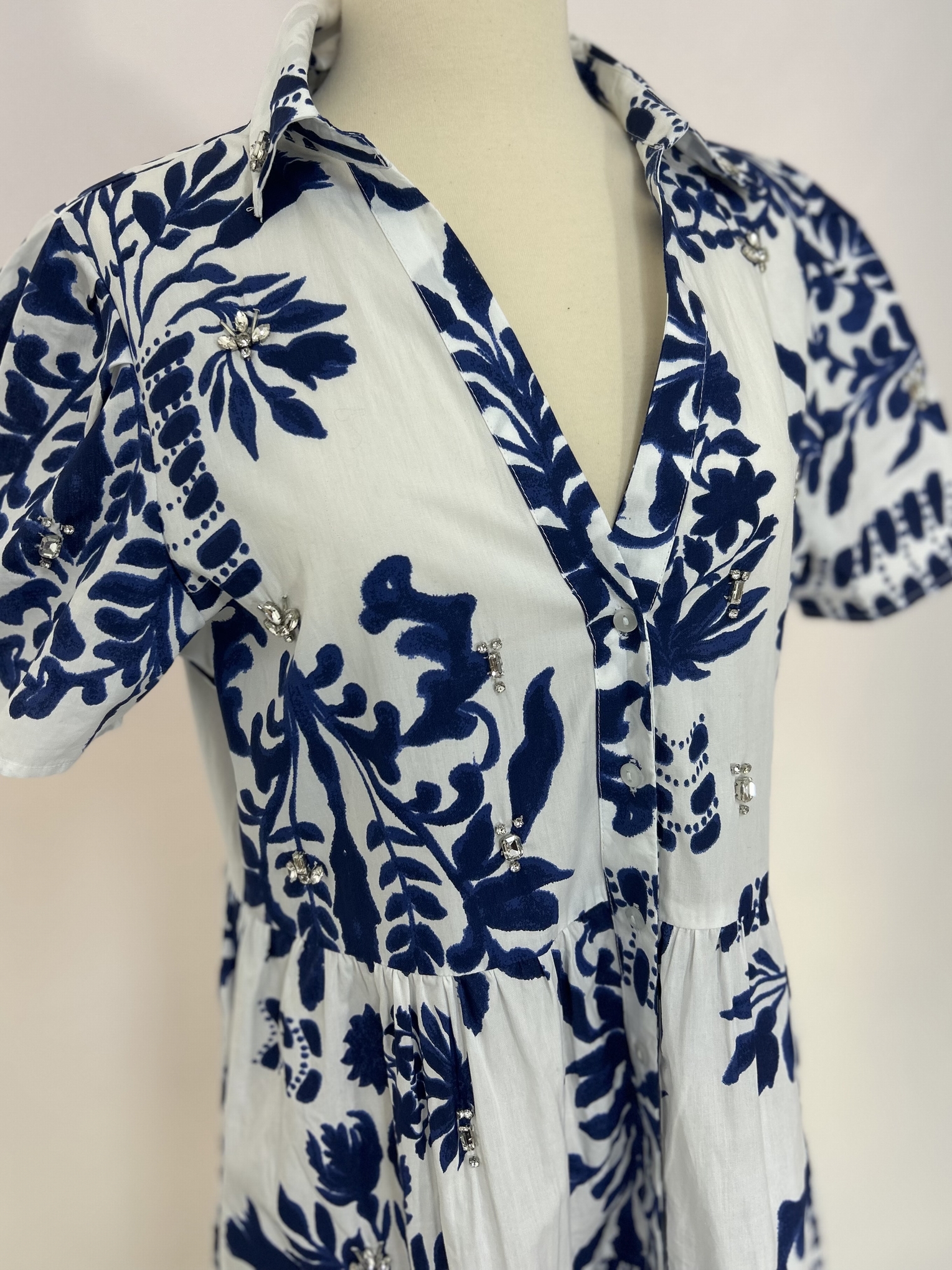 ROBE LIA - NAVY - 3