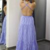 ROBE JOLIE - BLEU RAYER - 2