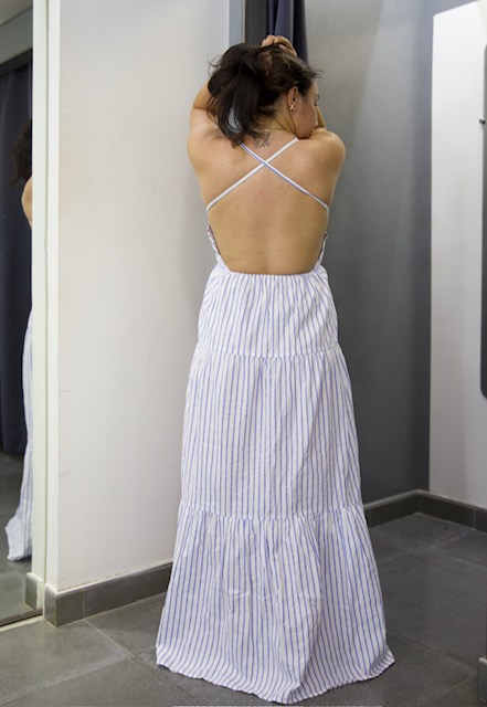 ROBE JOLIE - BLANC RAYER - 2