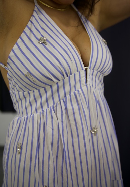 ROBE JOLIE - BLANC RAYER - 3