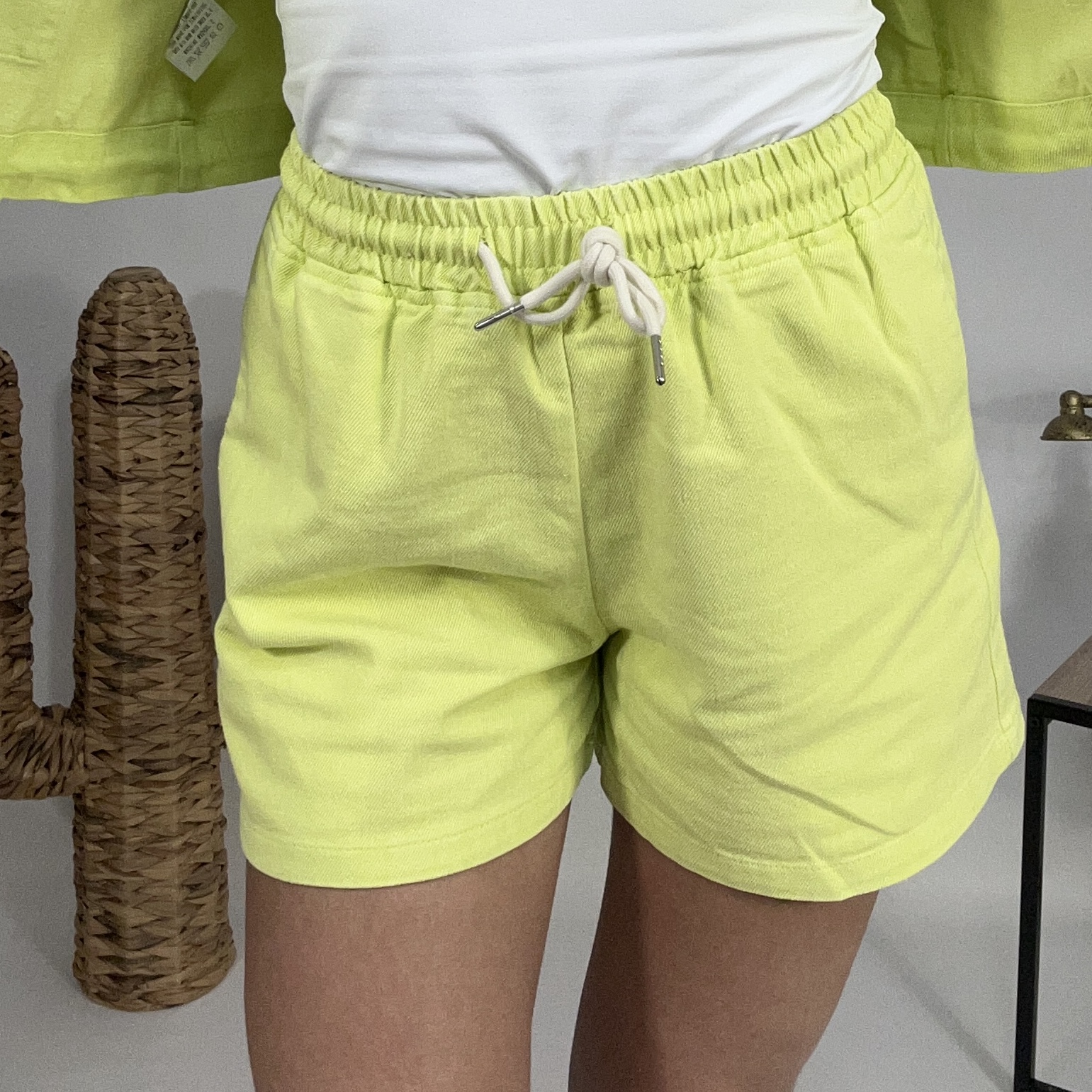 SHORT HALO - JAUNE - 1