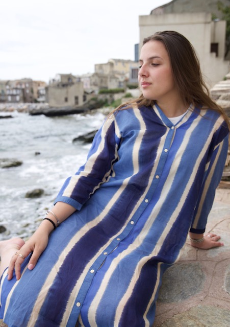 ROBE GABE - BLUE - 4