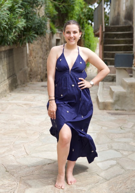 ROBE JOLIE - MARINE - 2