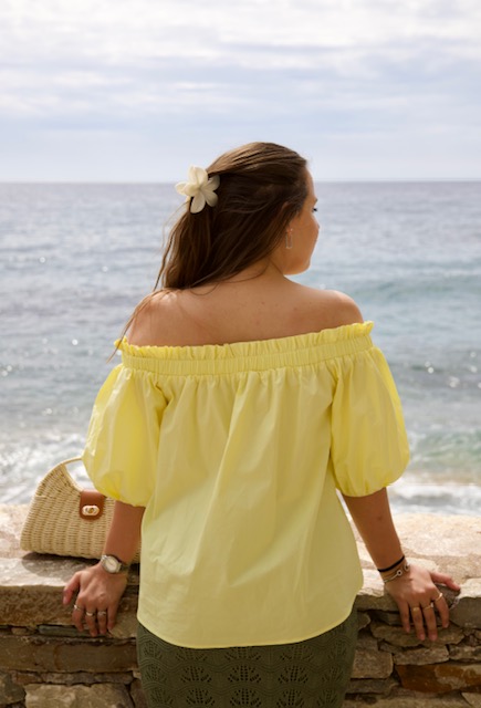 TOP LOLA - JAUNE - 2