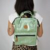 SAC A DOS RIVERDALE - GREEN IRIDESCENT - 1