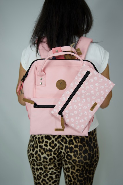 SAC A DOS SAINT MALO - BABY PINK - 1