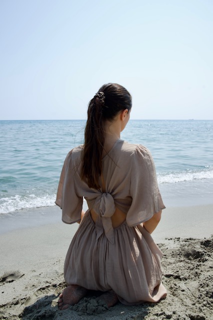 ROBE TROPEZ - BEIGE - 2