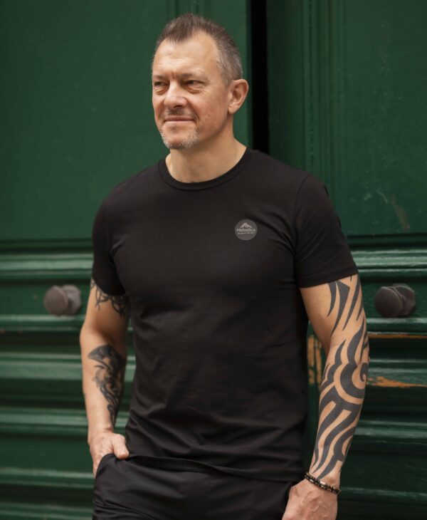 TEE SHIRT 12 PANAMA - BLACK - 1