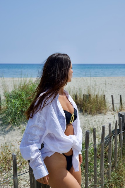 CHEMISE FLUETTE - BLANC - 2