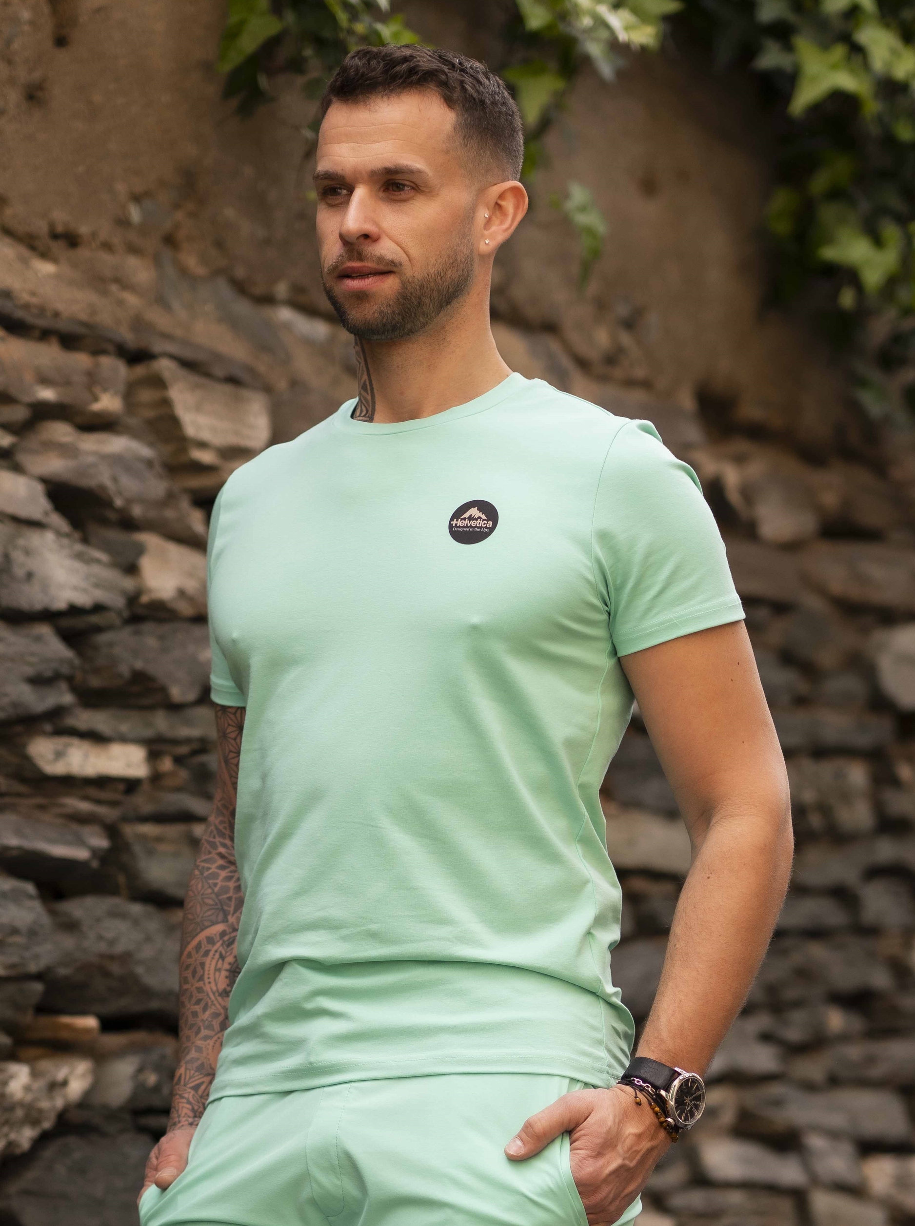 TEE SHIRT 12 PANAMA - ICE GREEN - 1