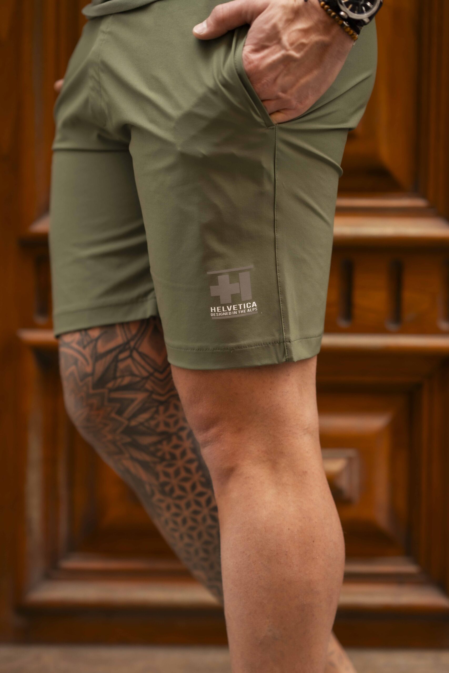 SHORT 19 PANAMA - KAKI - 1