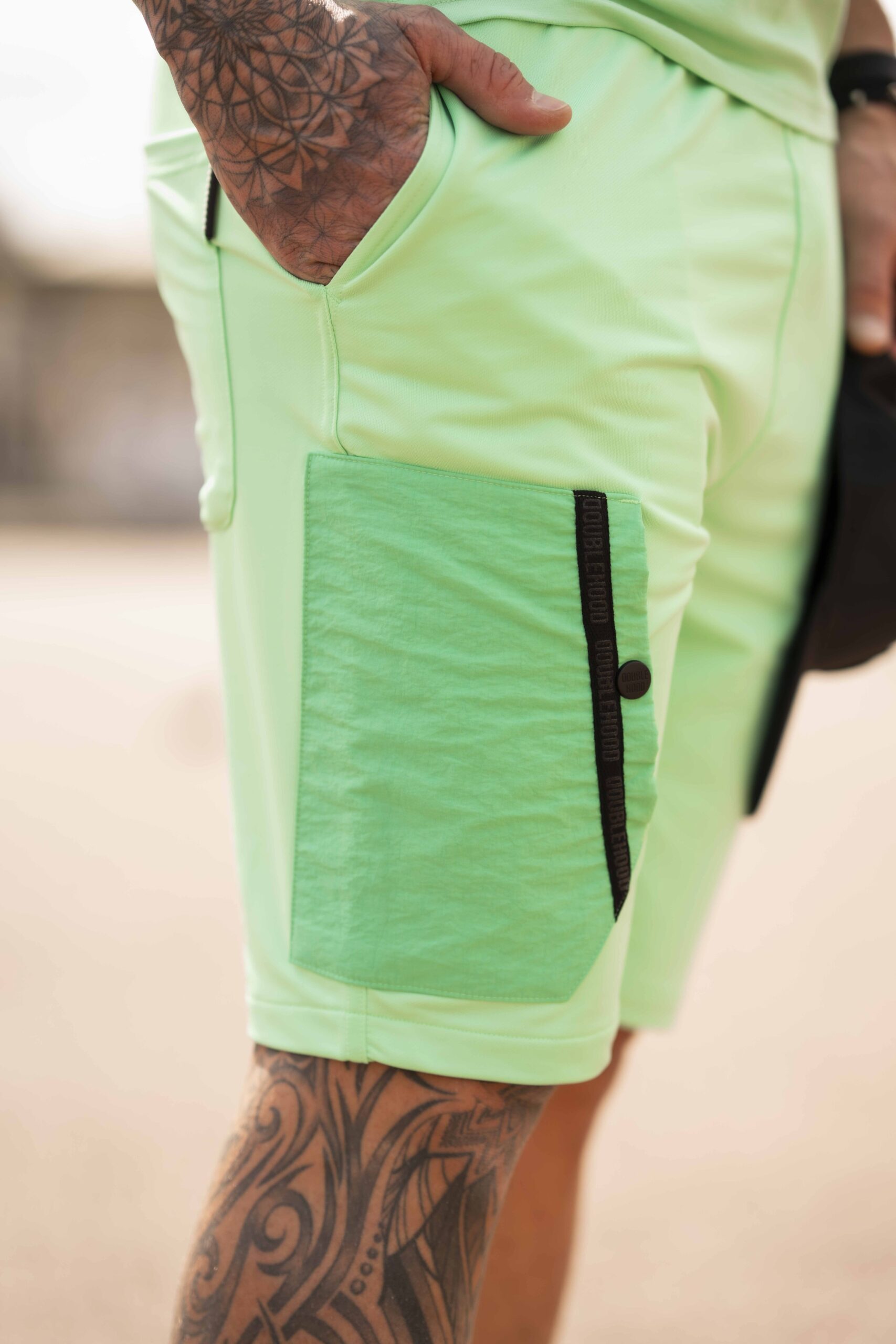 SHORT 21 OLAP - MENTHE - 2
