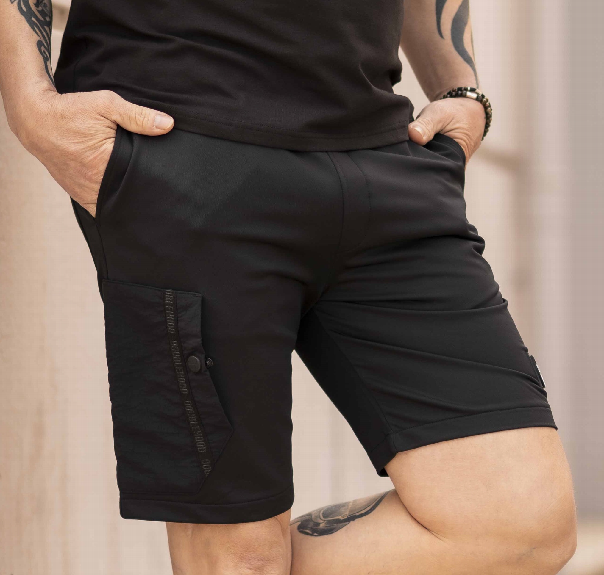 SHORT 21 OLAP - BLACK - 1