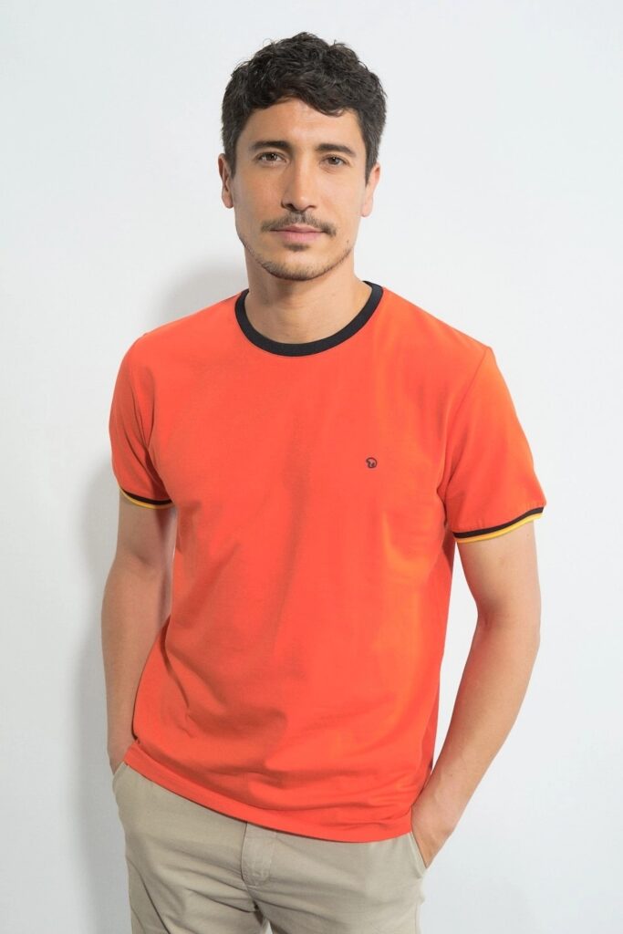 TEE SHIRT TRACHT - ORANGE - 1